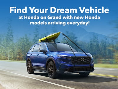 New Honda models arriving everyday