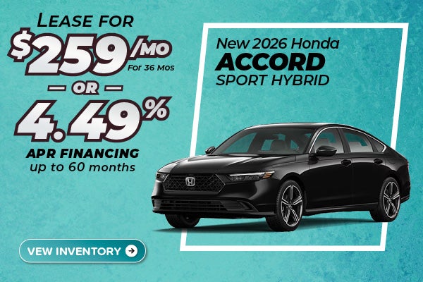 2026 honda accord models in Elmhurst, IL 