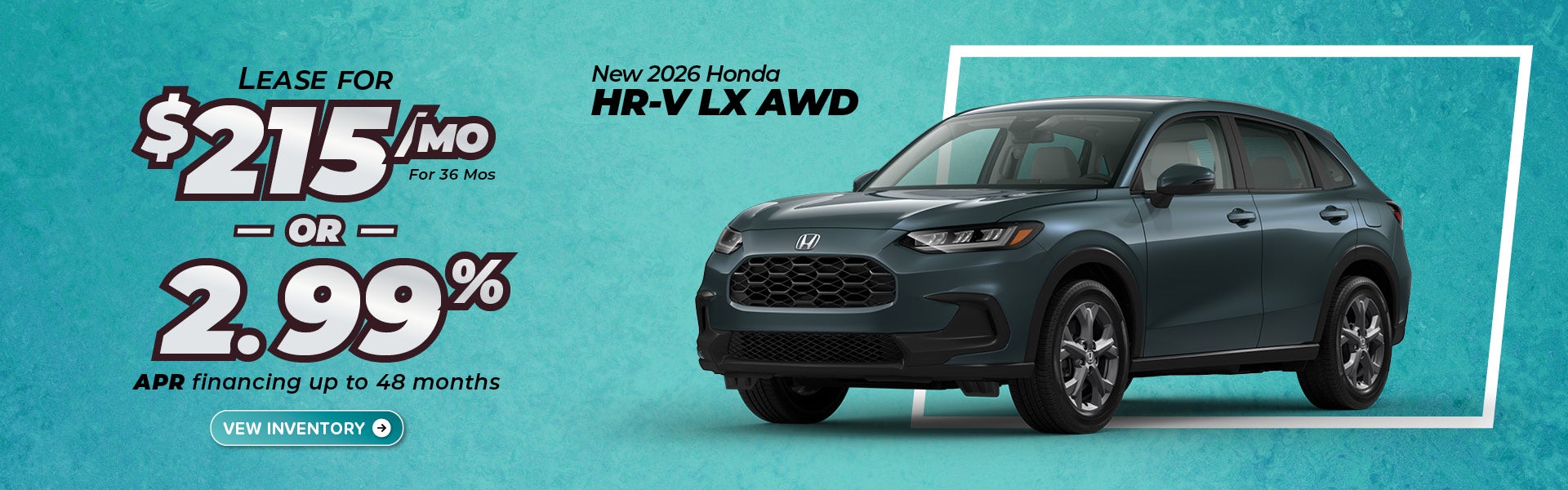  New 2026 Honda HR-V in Elmhurst, IL 