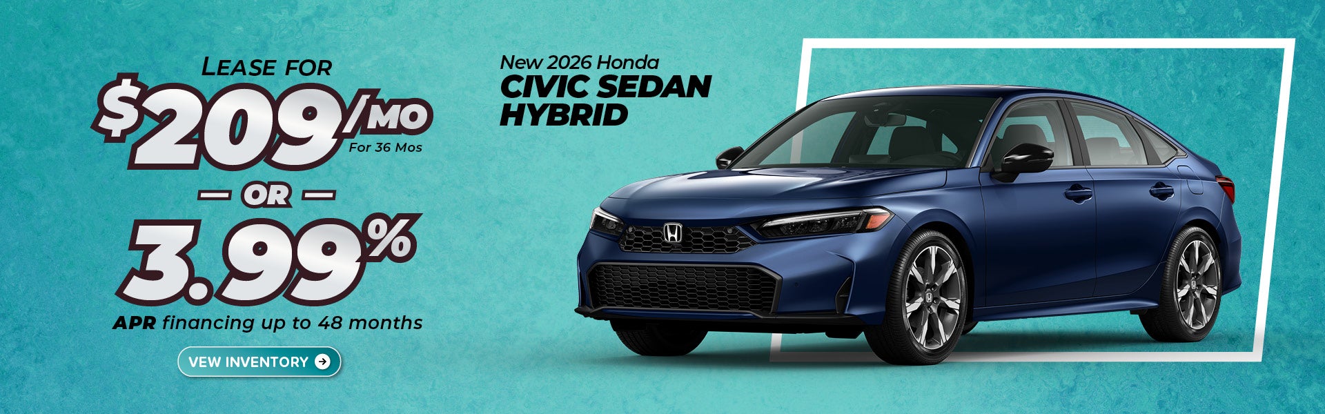  New 2026 Honda Civic Sedan Hybrid in Elmhurst, IL 