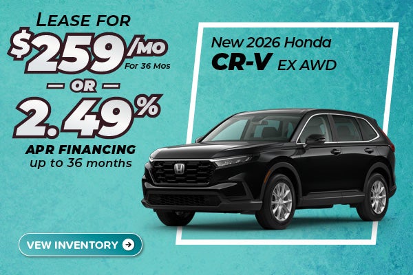 new 2026 honda CR-V models in Elmhurst, IL 