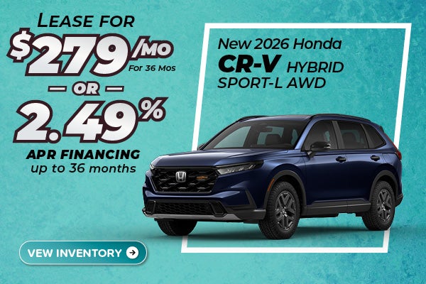 New 2026 Honda CR-V Hybrid in Elmhurst, IL 