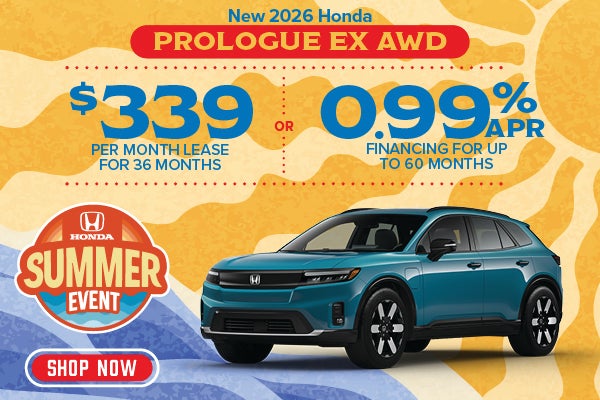 New 2026 Honda Prologue EX AWD
