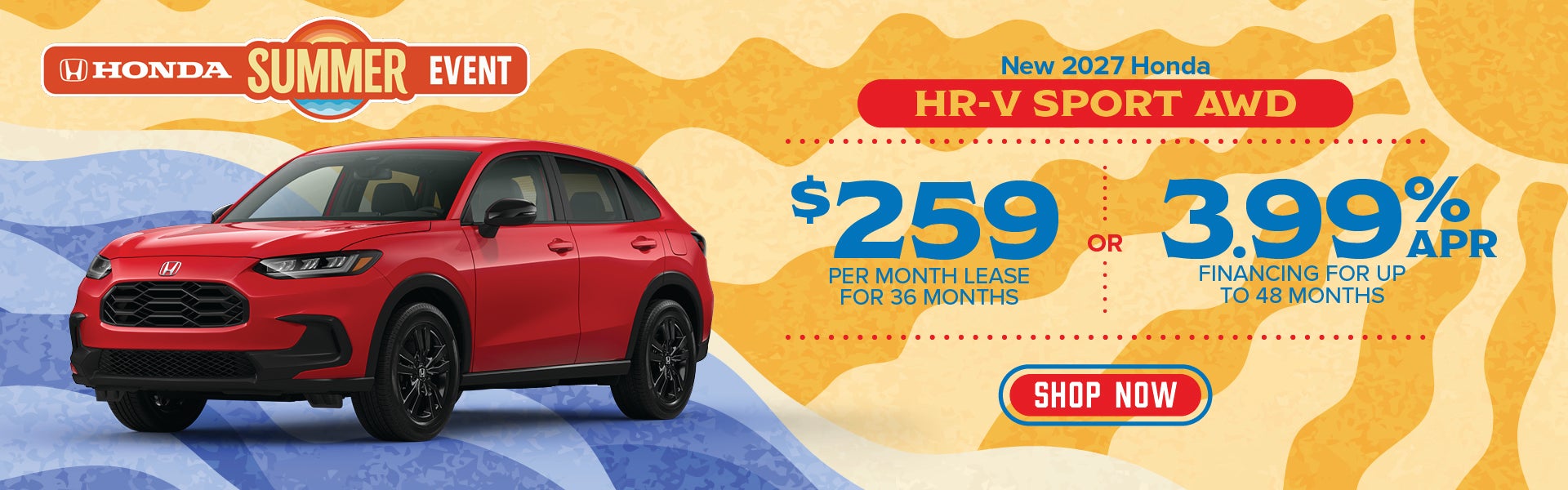 New 2027 Honda HR-V Sport AWD