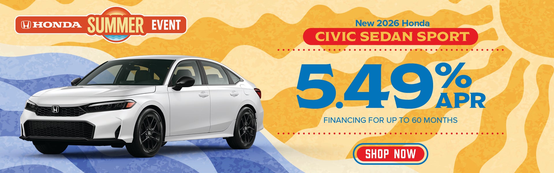New 2026 Honda Civic Sedan Sport