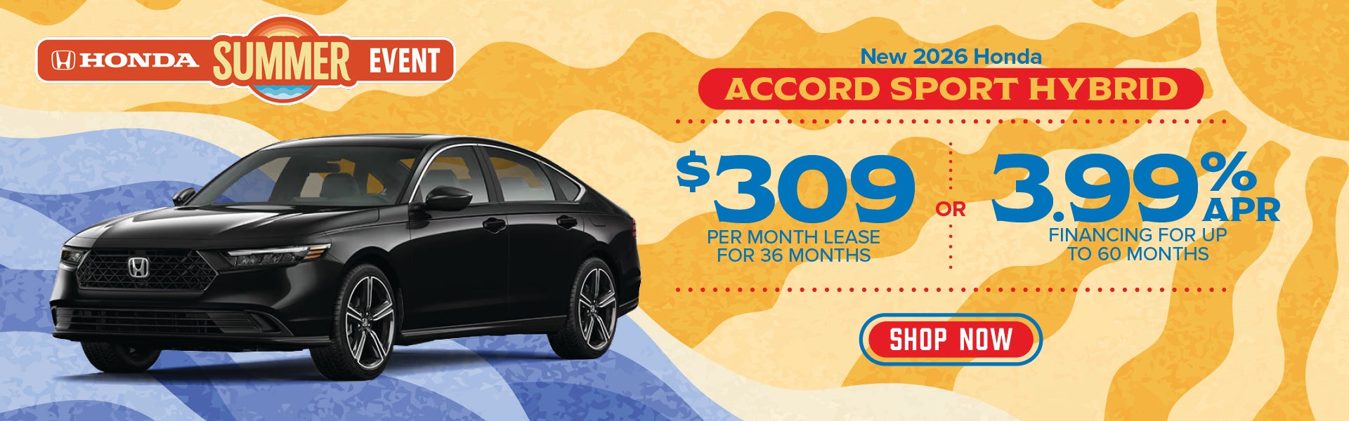 New 2026 Honda Accord Sport Hybrid