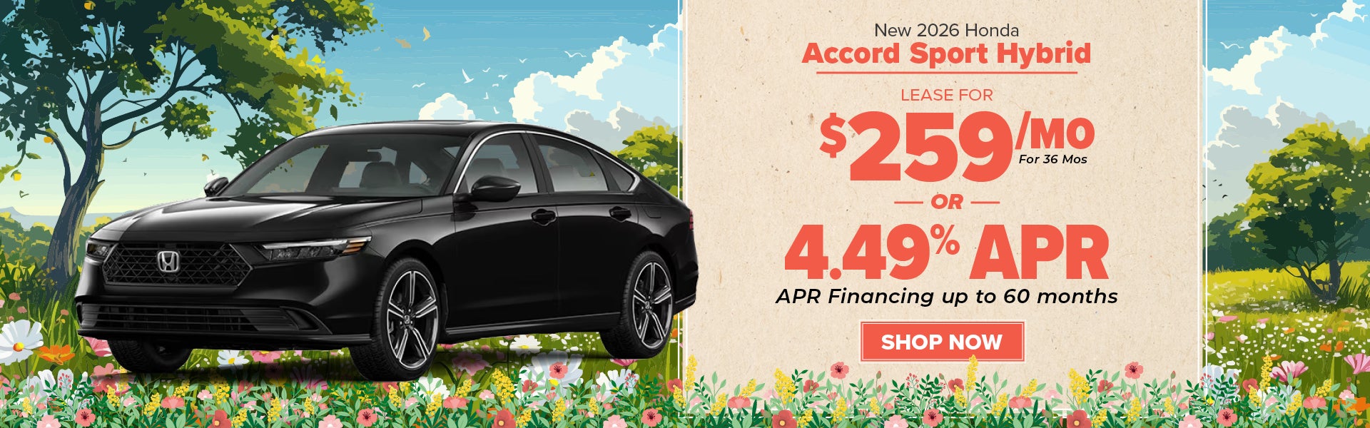 New 2026 Honda Accord Sport Hybrid