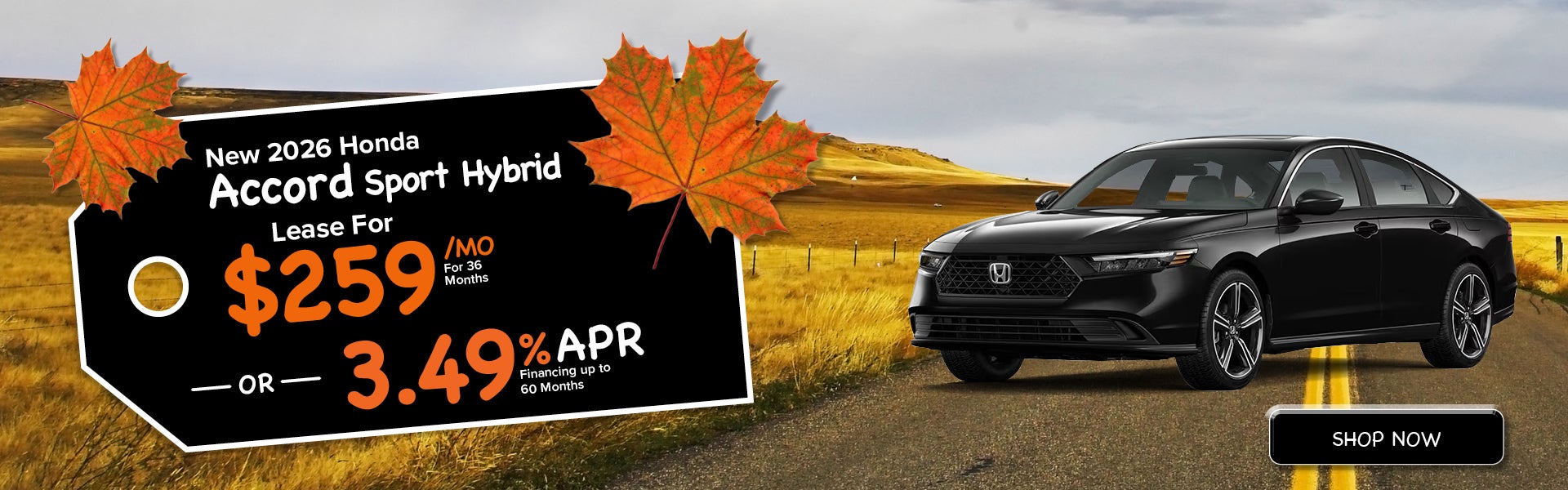 New 2026 Honda Accord Sport Hybrid