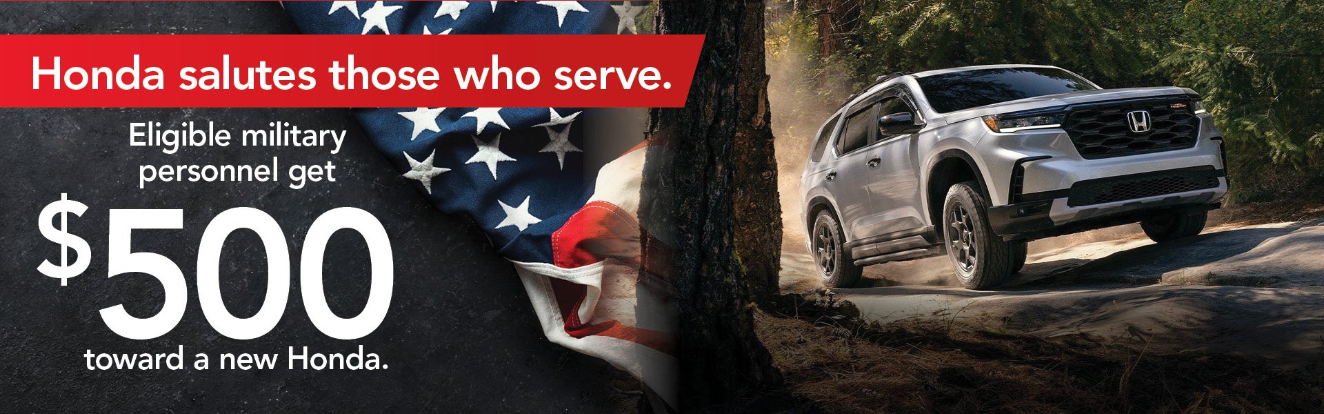Honda Military Appreciation Offer